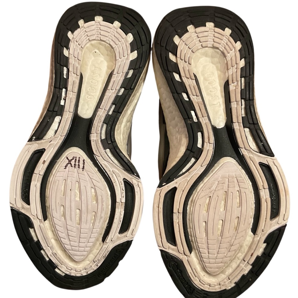 Adidas by Stella McCartney Black and Orange Sneakers - Picture 5 of 6